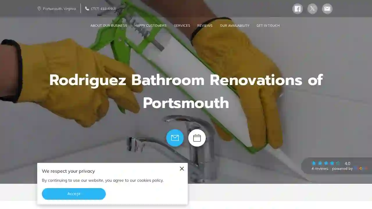 Rodriguez Bathroom Renovations of Portsmouth