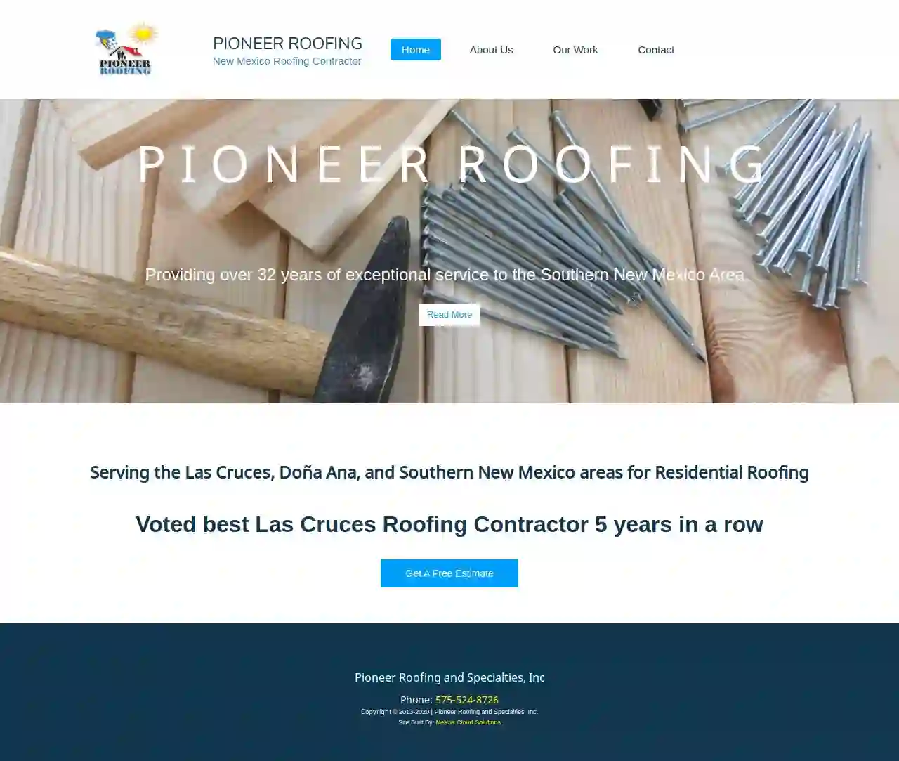 Pioneer Roofing and Specialties, Inc