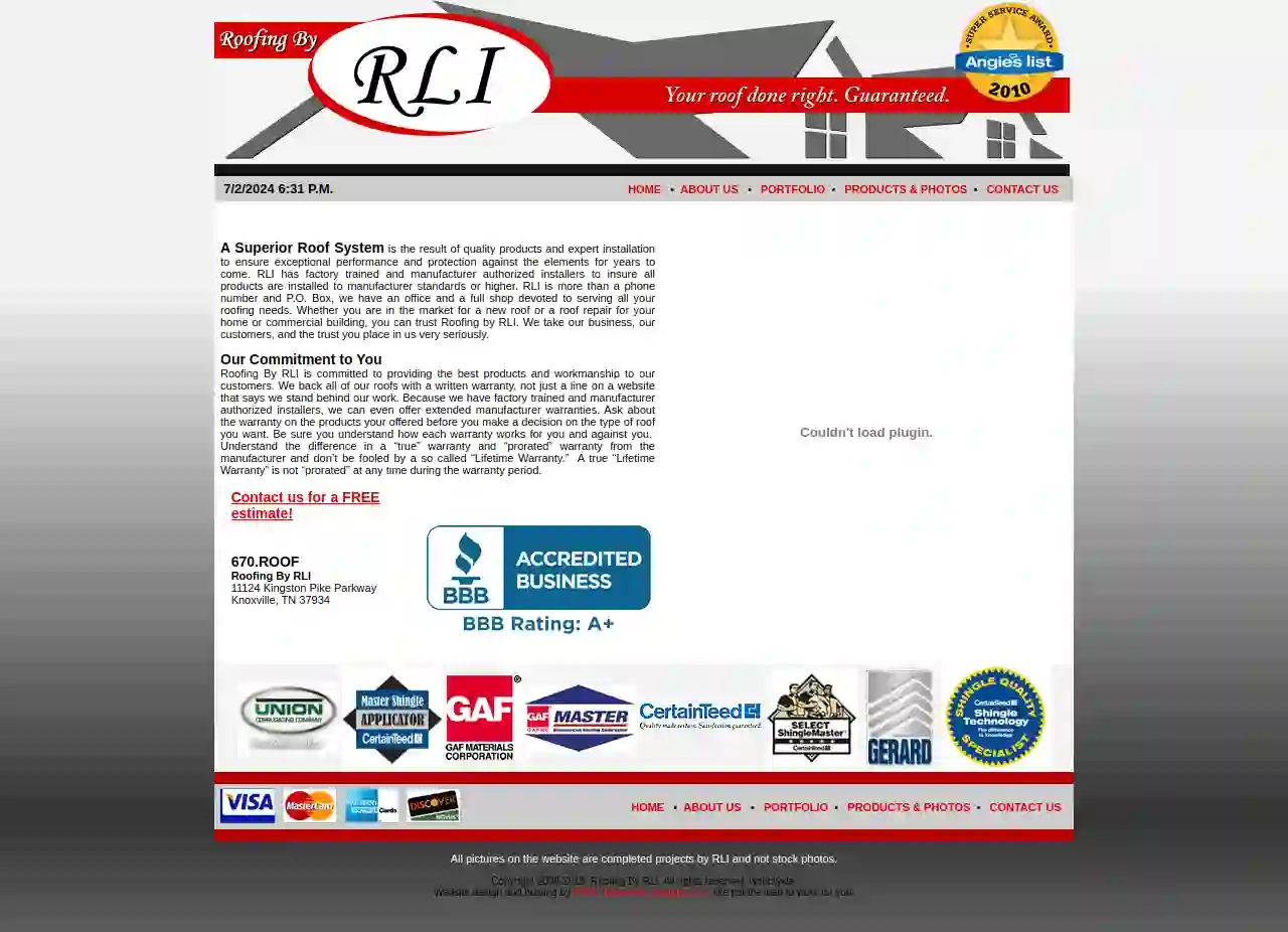 Roofing By RLI, Inc.