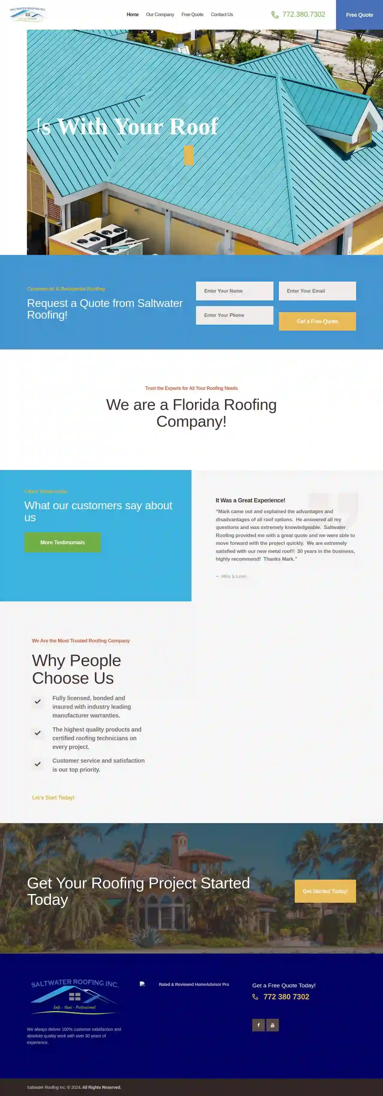 Saltwater Roofing Inc.