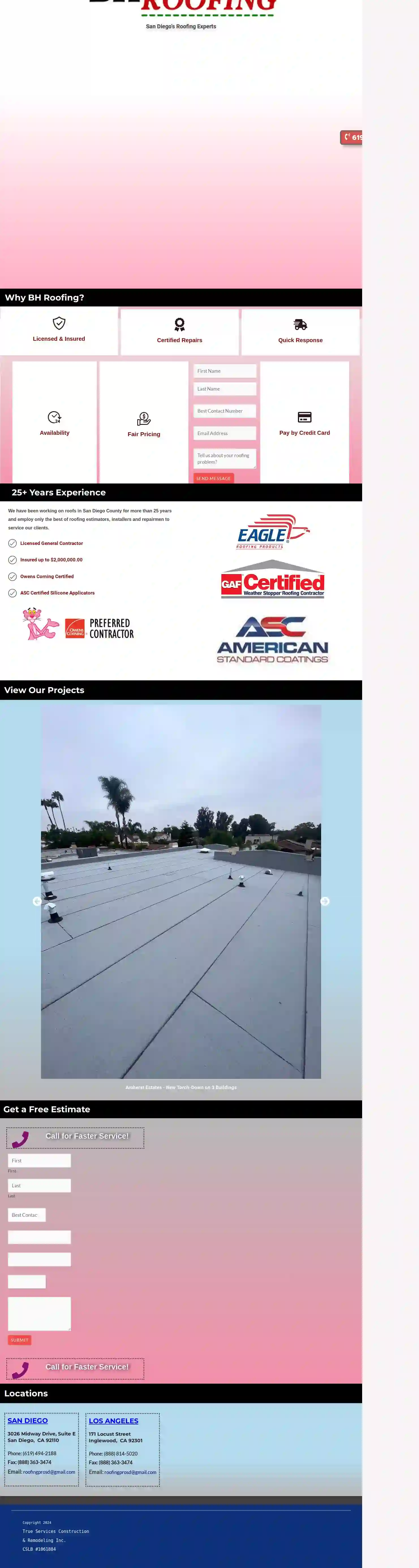 San Diego Flat Roof & Repair