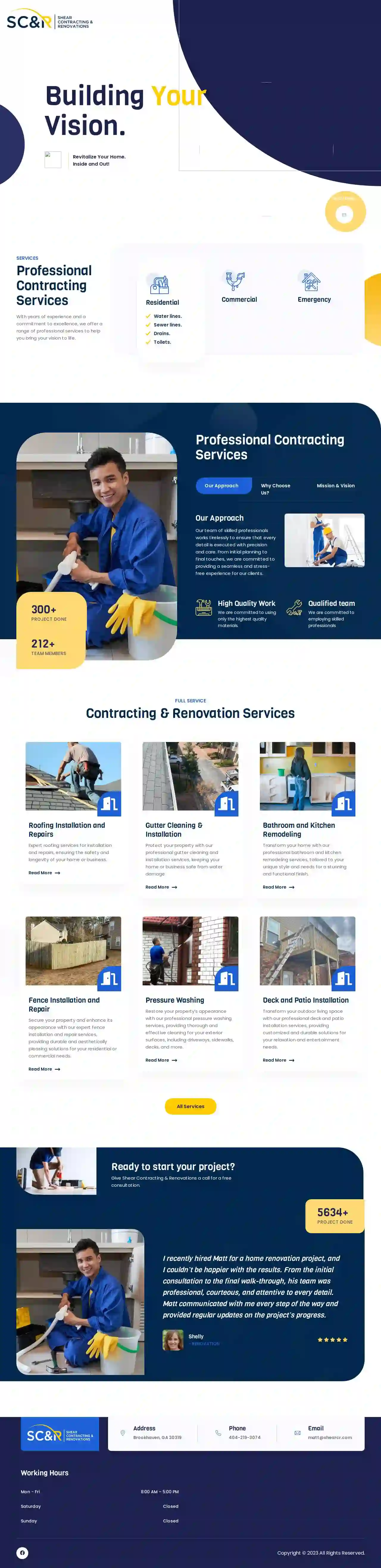 Shear Contracting & Renovations