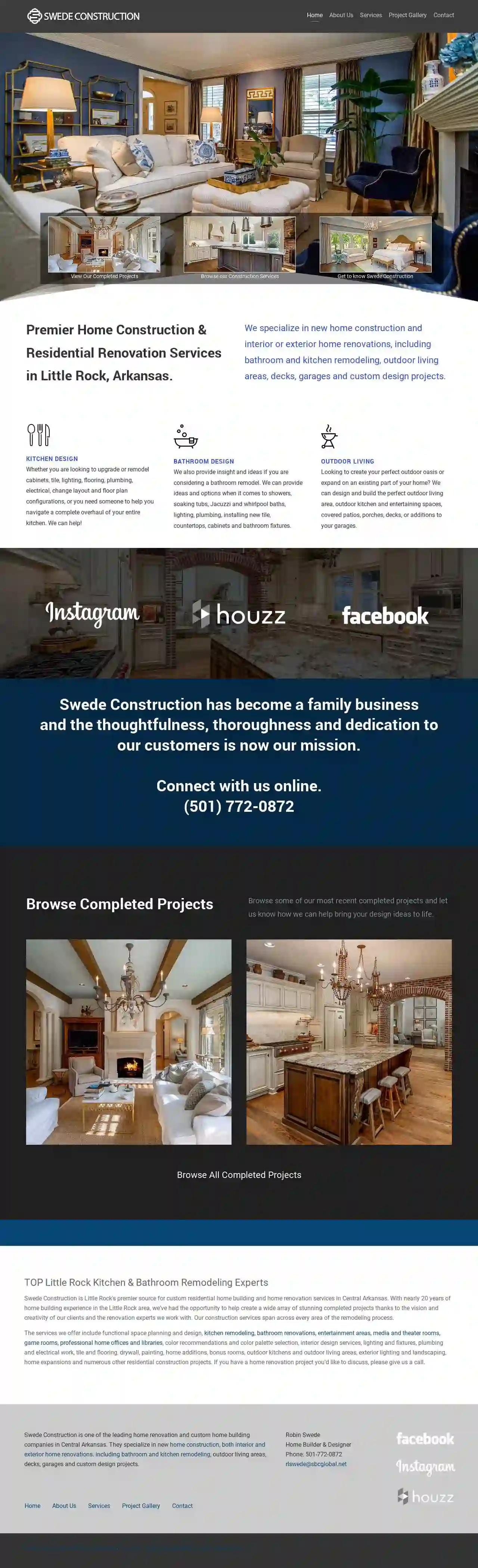 Swede Construction | Little Rock Home Builder