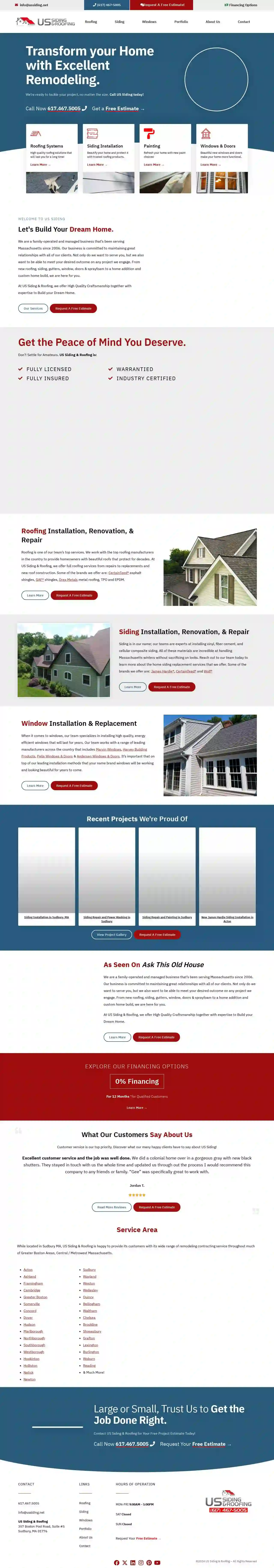 US Siding & Roofing - The best choice for Siding, Roofing, Paint and Windows