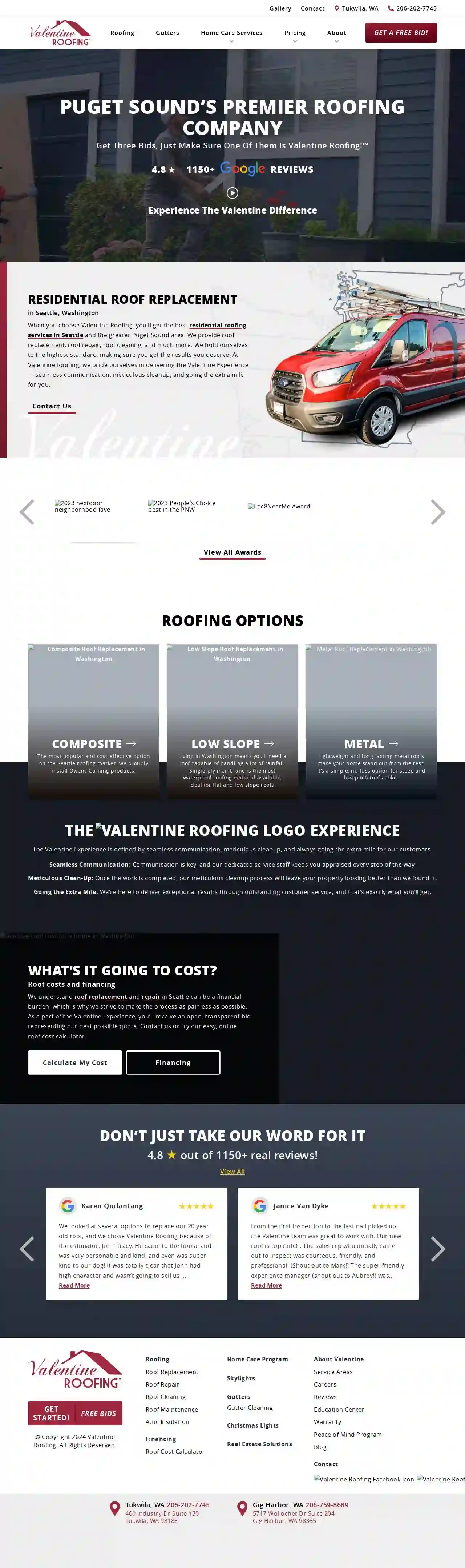 Valentine Roofing