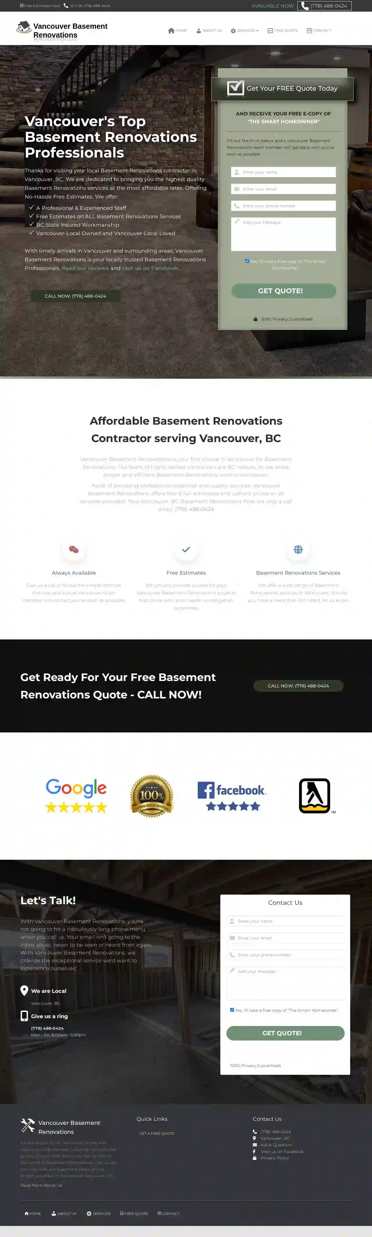 Vancouver Basement Renovations Inc