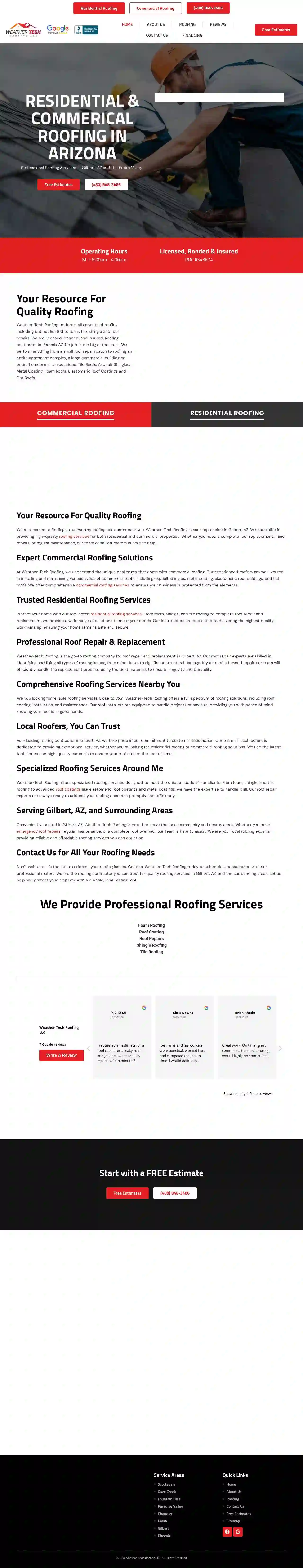 Weather Tech Roofing LLC