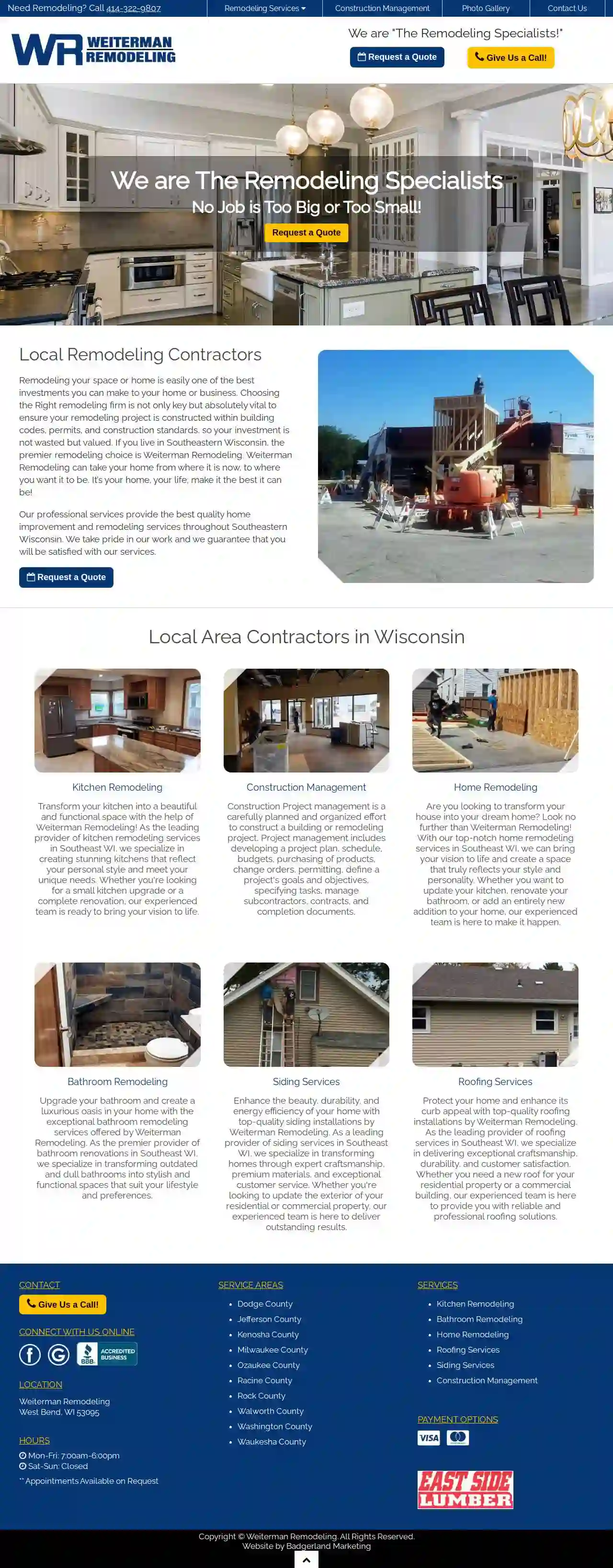 Weiterman Remodeling, L.L.C.