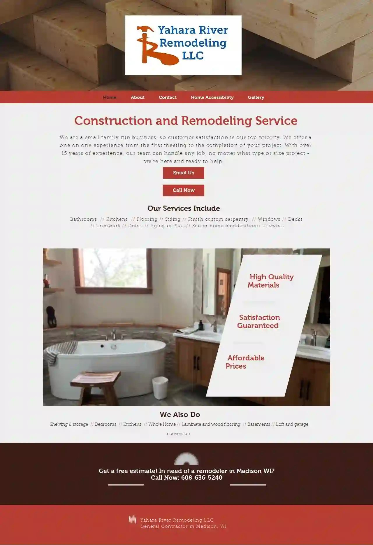 Yahara River Remodeling LLC